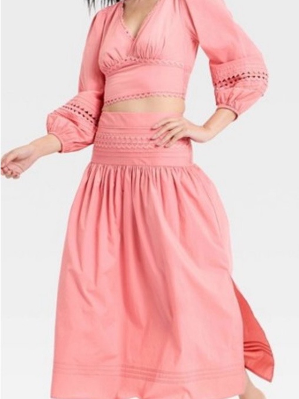 a new day Two-Piece Skirt Set - Blouse & Midi Skirt** Sold  Out**